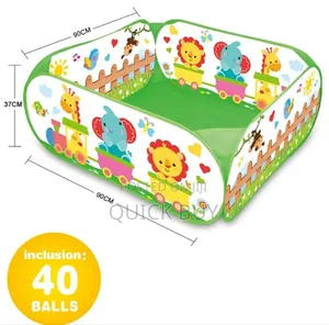 Magicwand Large Size Mesh Square Ball Pool for Kids