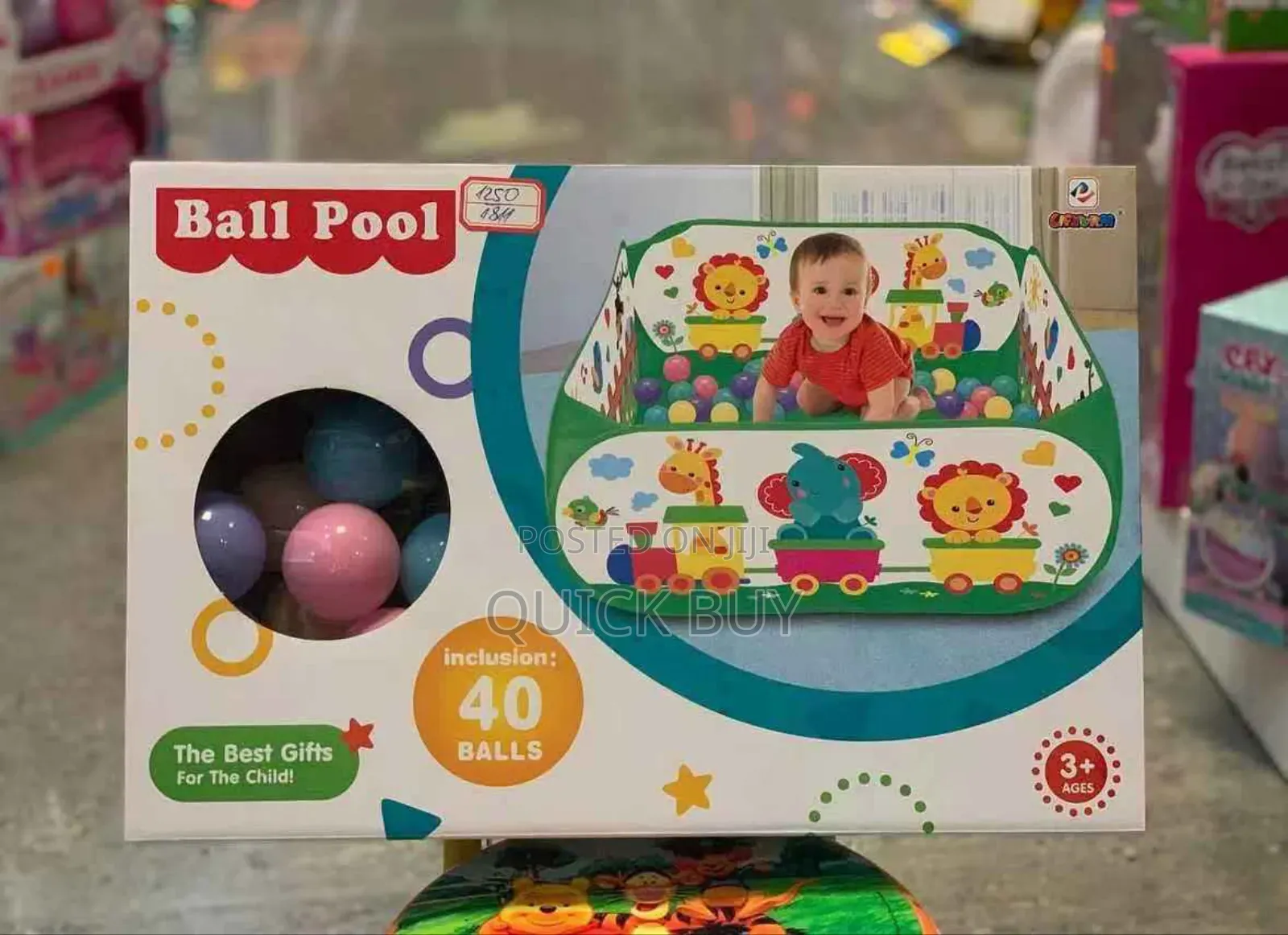 Magicwand Large Size Mesh Square Ball Pool for Kids