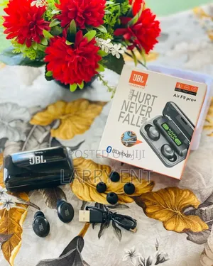 JBL F9 Pro Plus – Deep Bass Wireless Earbuds With Power Bank Case!