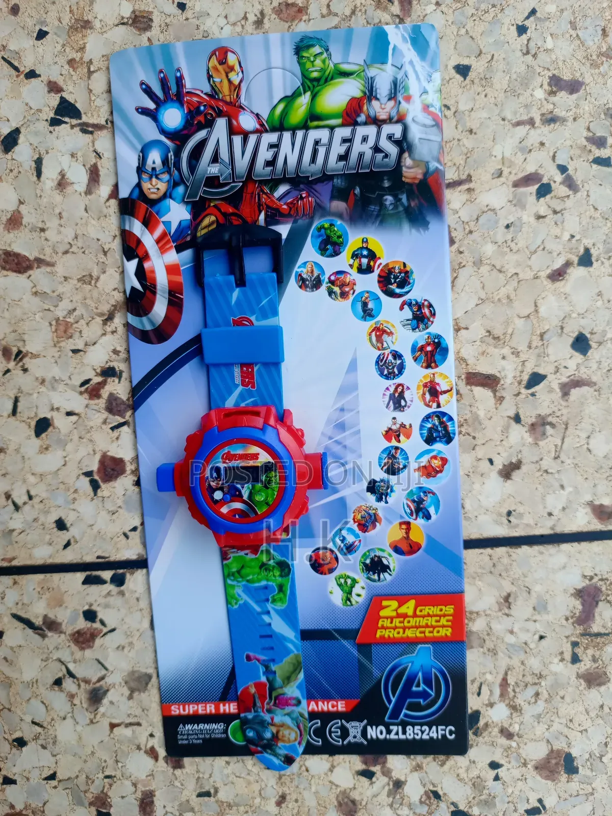 Gadgets Digital 24 Images Projector Watch for Kids Boys