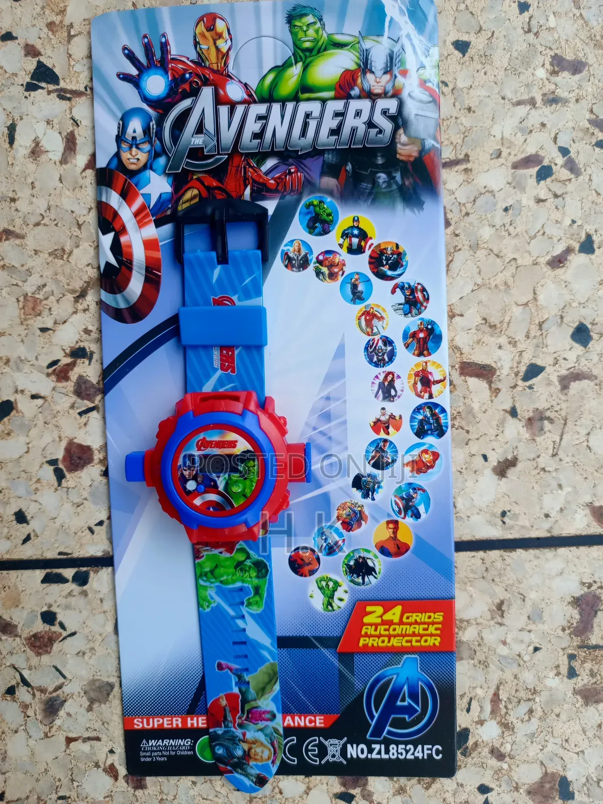 Gadgets Digital 24 Images Projector Watch for Kids Boys