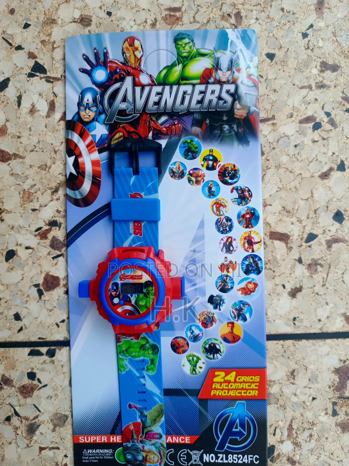 Gadgets Digital 24 Images Projector Watch for Kids Boys