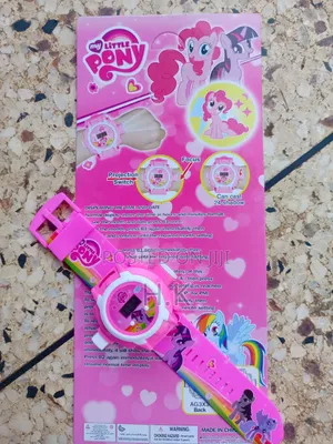 My Little Pony-Themed Children's Digital Projection Watch.