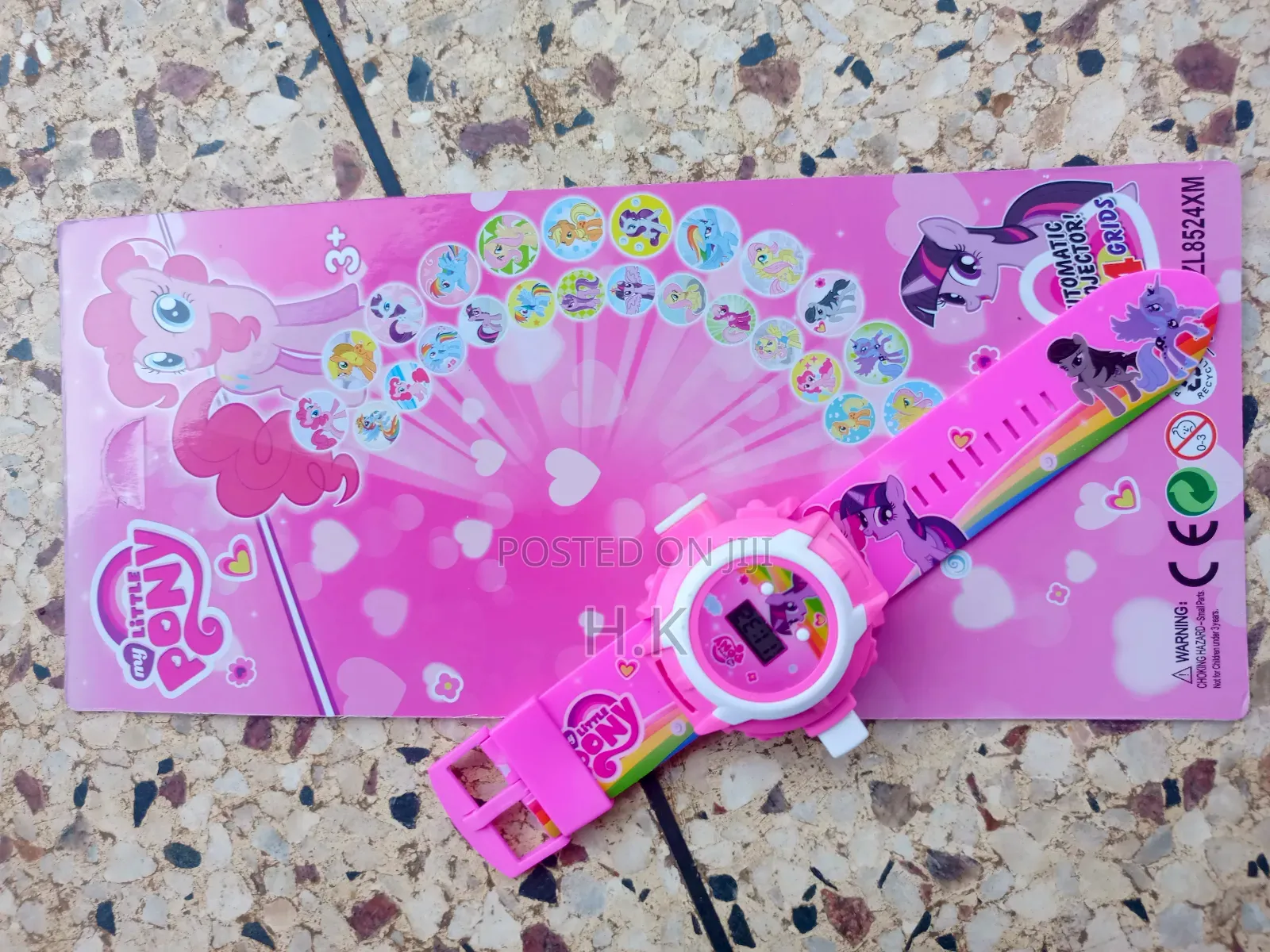 My Little Pony-Themed Children's Digital Projection Watch.