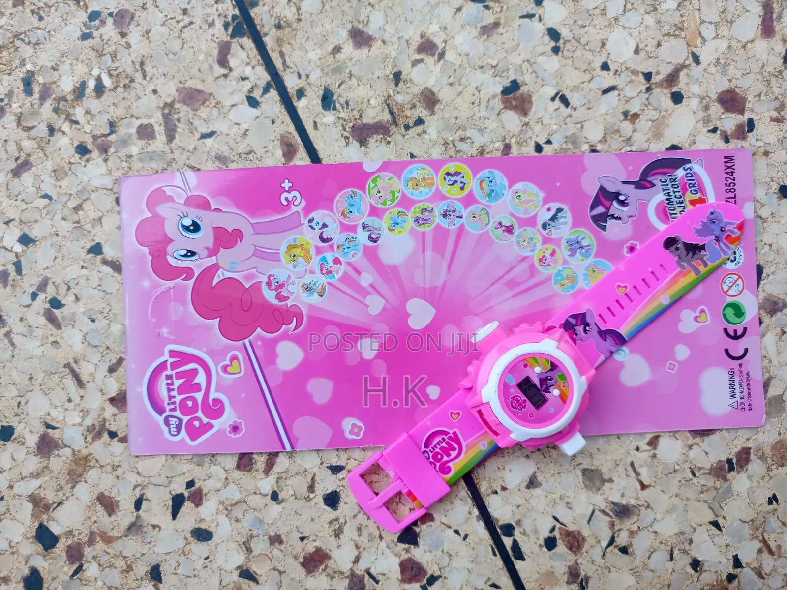 My Little Pony-Themed Children's Digital Projection Watch.