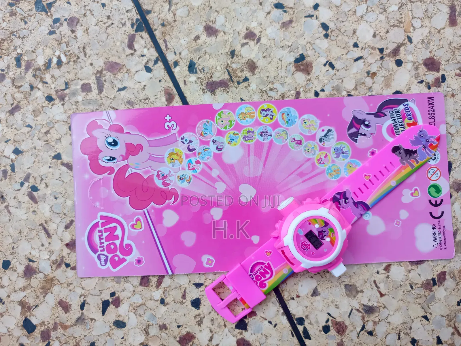 My Little Pony-Themed Children's Digital Projection Watch.