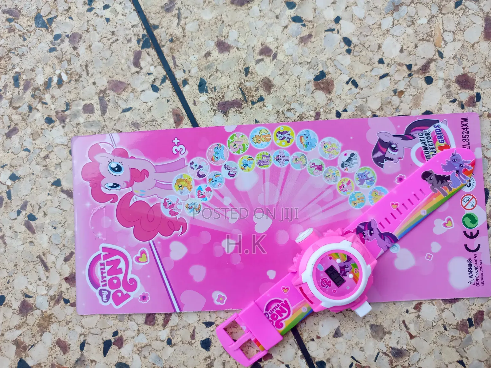 My Little Pony-Themed Children's Digital Projection Watch.