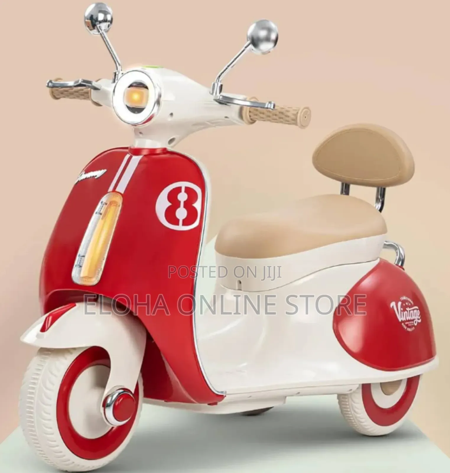 Kids Vespas Style Scooter