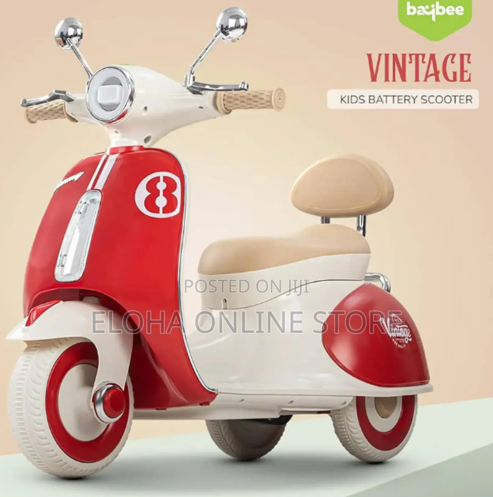 Kids Vespas Style Scooter