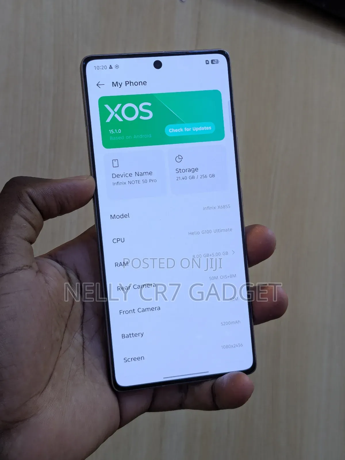 Infinix Note 50 Pro 256 GB Silver
