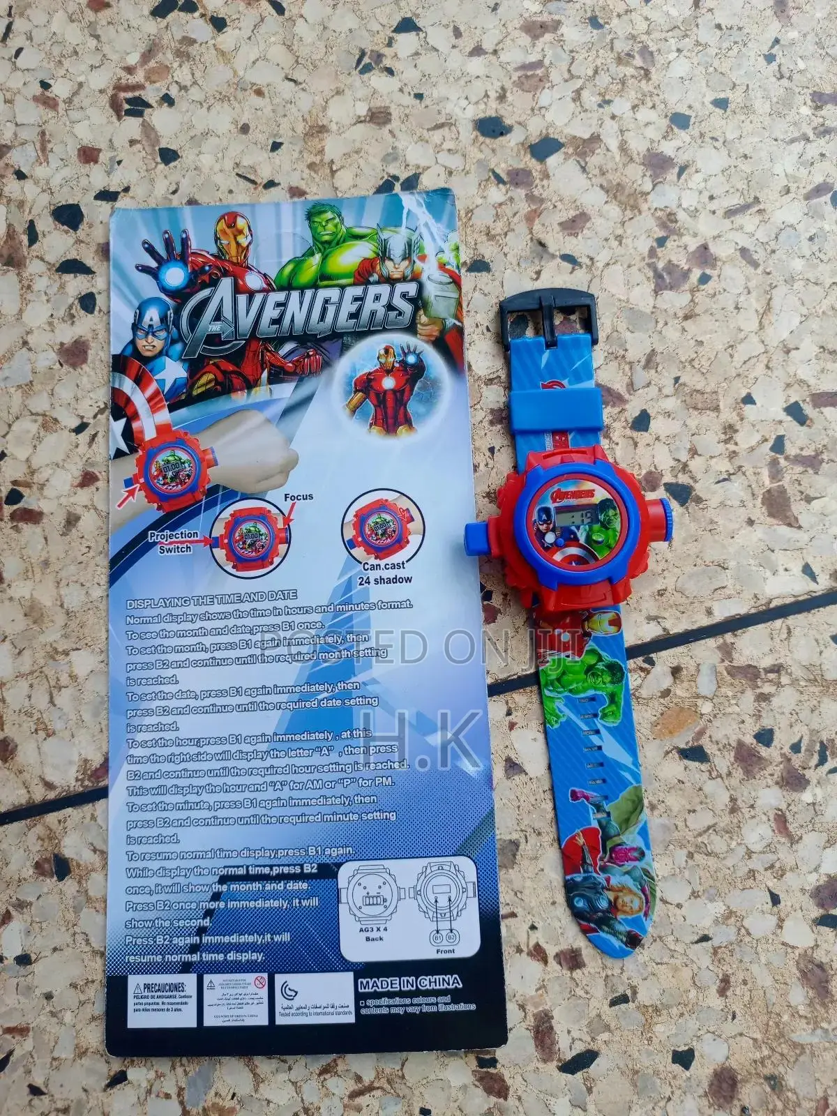 Avengers Projector Watch for Kids.