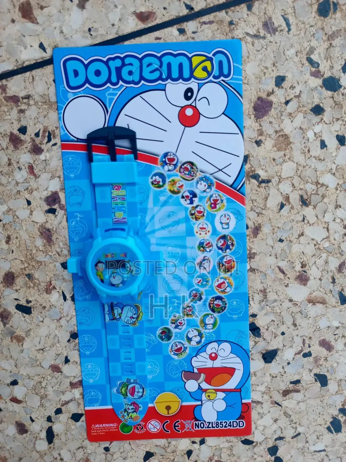 Doraemon-Themed Digital Projector Watch for Children.