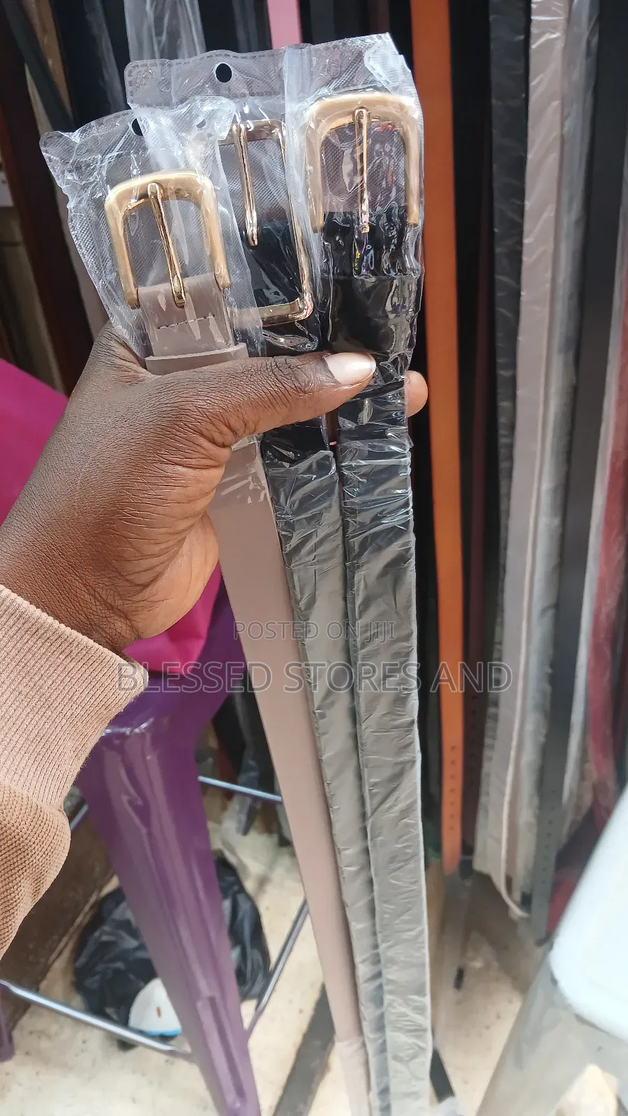 Suede Ladies Belts