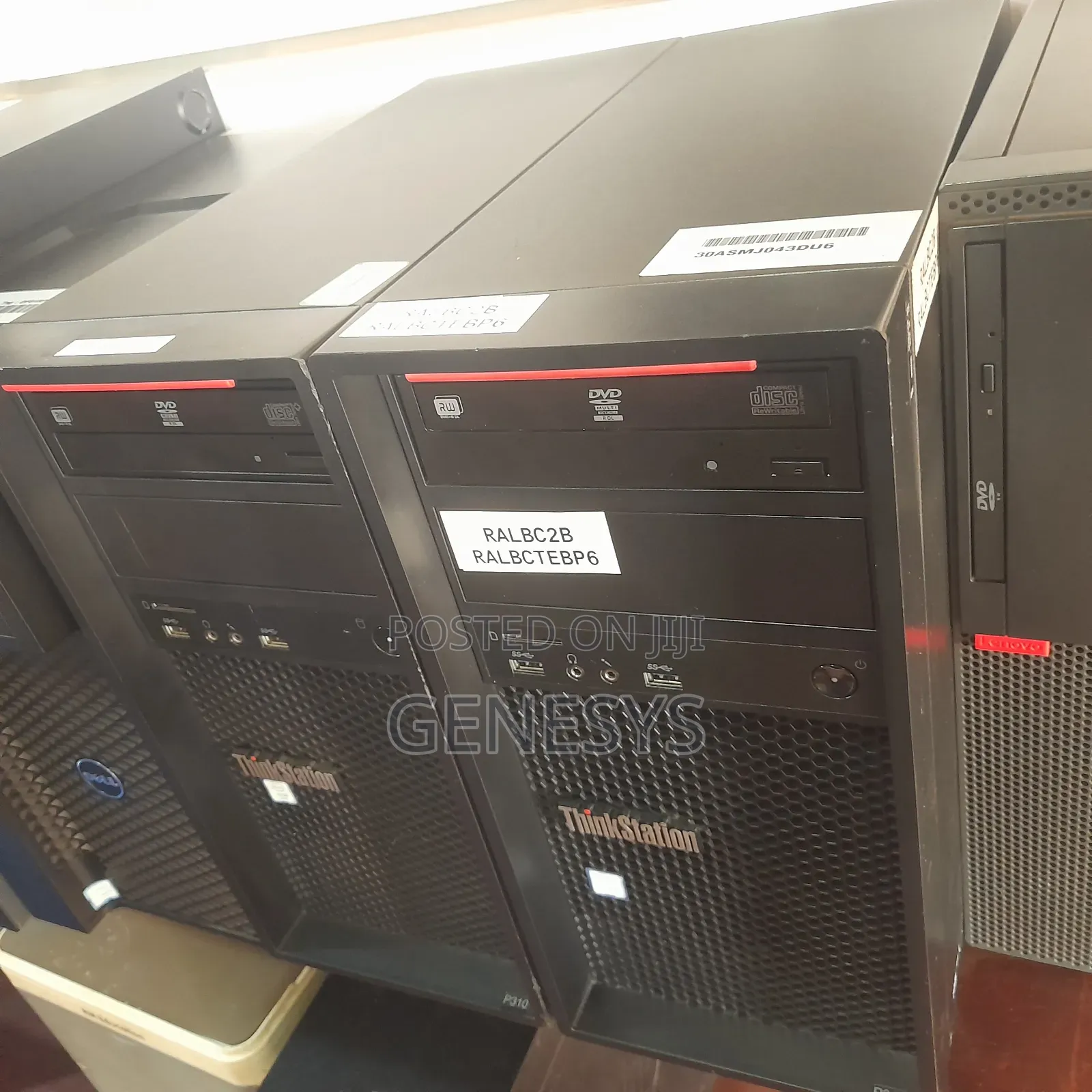 Desktop Computer Lenovo ThinkStation P520 16GB Intel Core I7 SSD 256GB