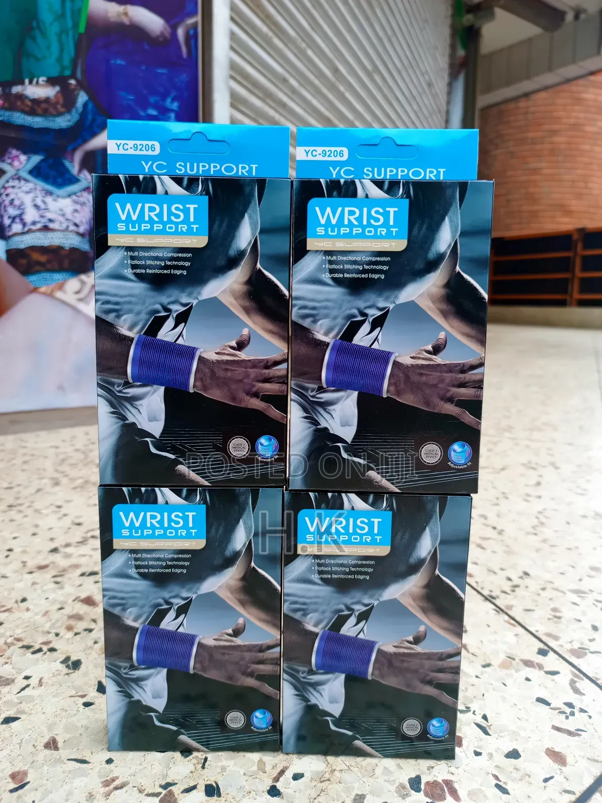 Yc9206 Elastic Wrist Support Adjustable Fit Set