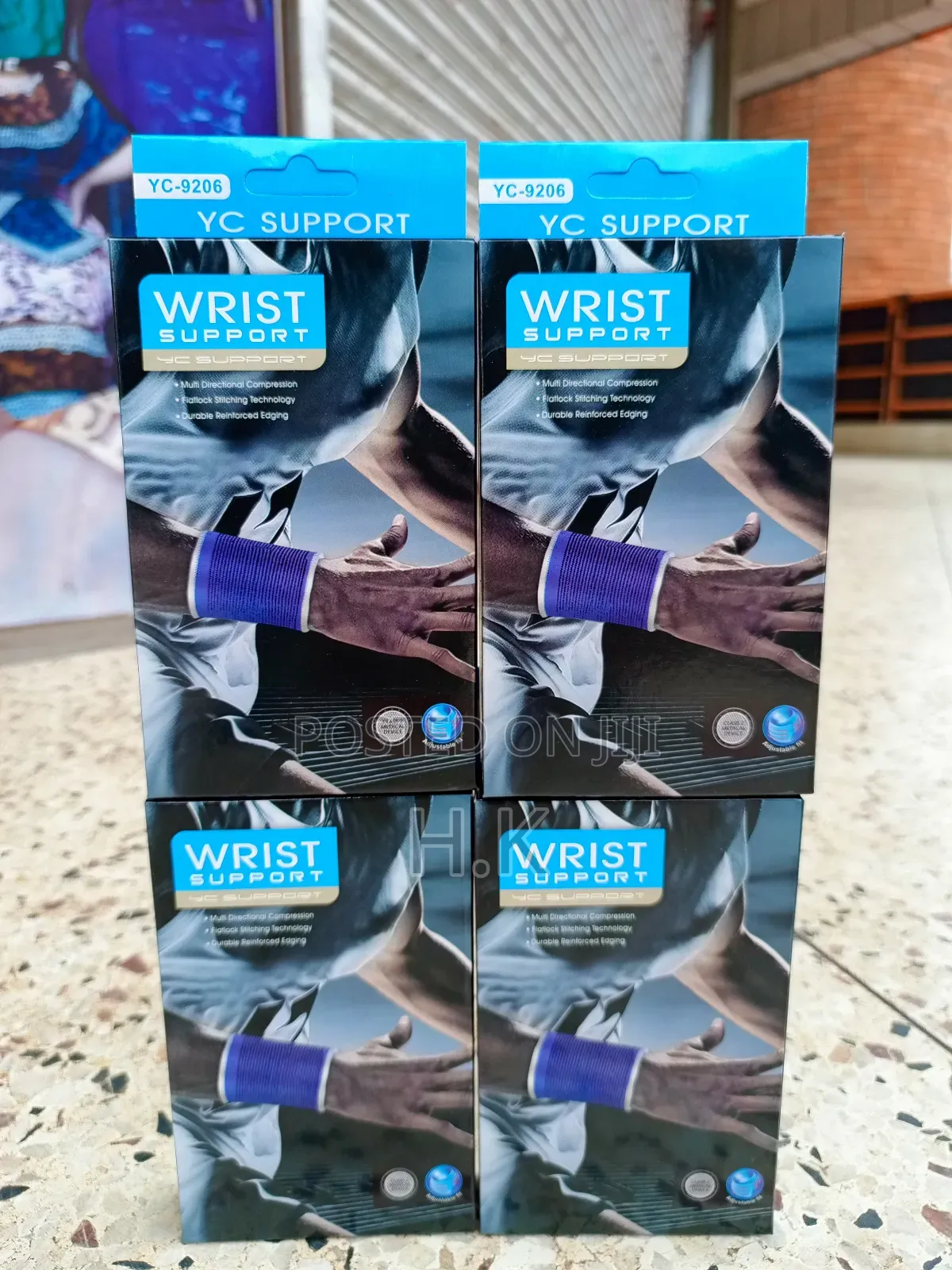 Yc9206 Elastic Wrist Support Adjustable Fit Set