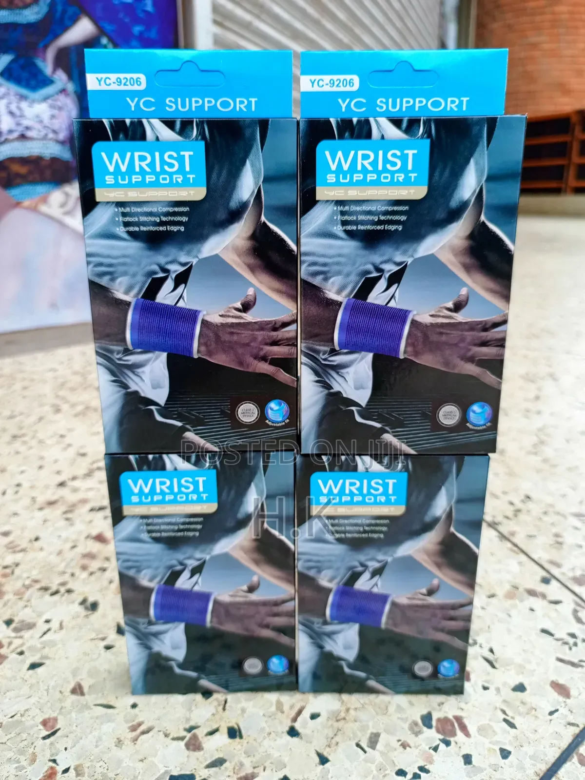 Yc9206 Elastic Wrist Support Adjustable Fit Set