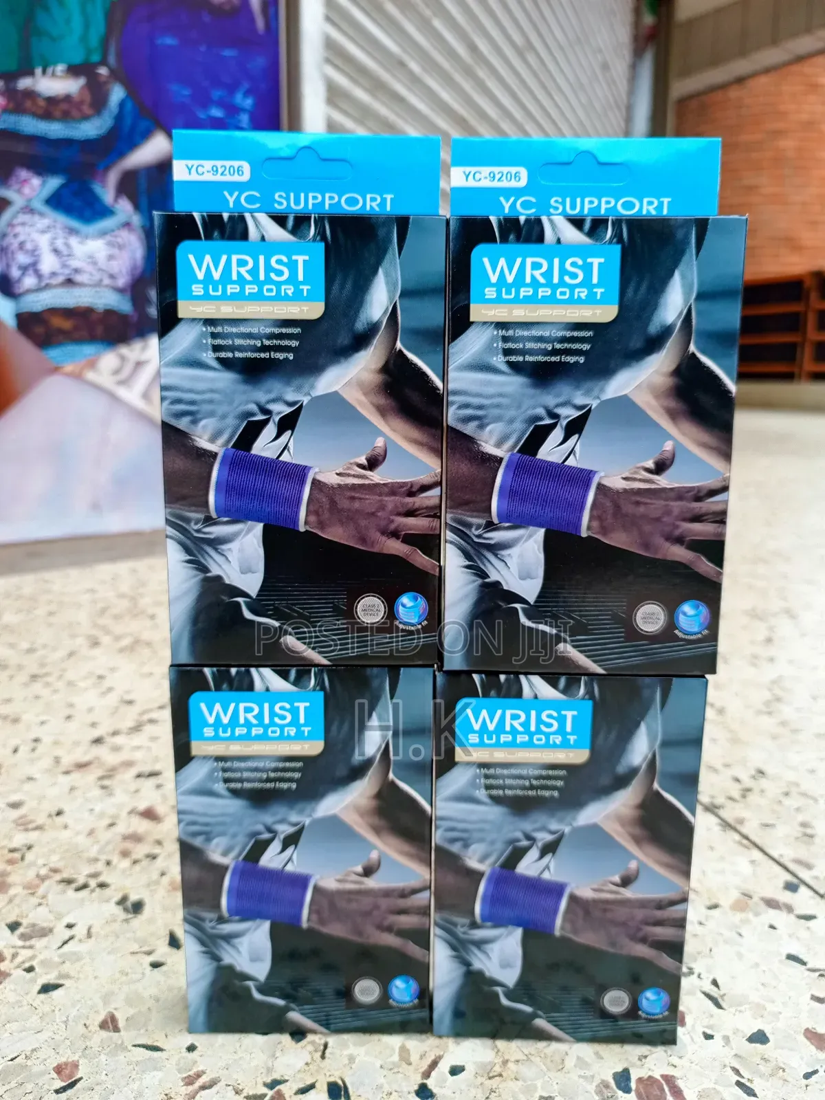 Yc9206 Elastic Wrist Support Adjustable Fit Set