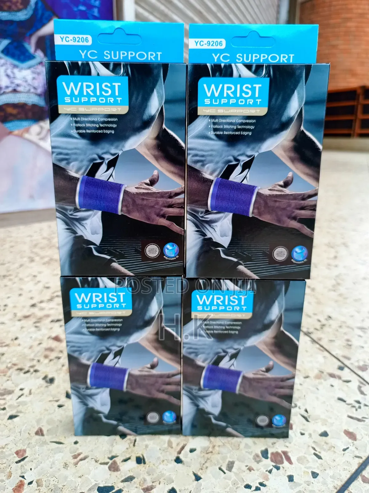 Yc9206 Elastic Wrist Support Adjustable Fit Set