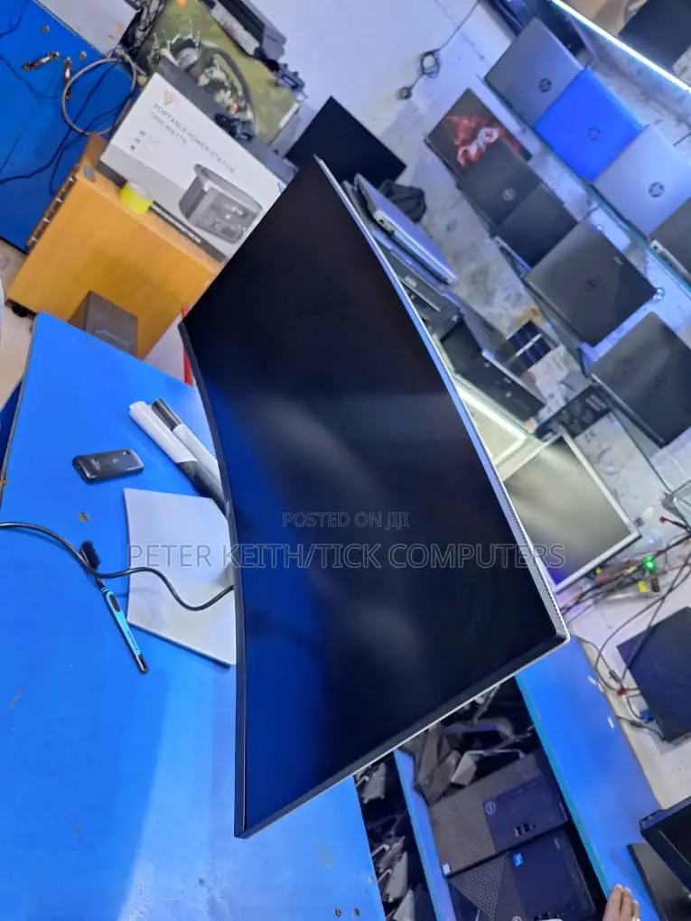 4k Dell 34 Inches Ips, Bezelless Curved Monitor