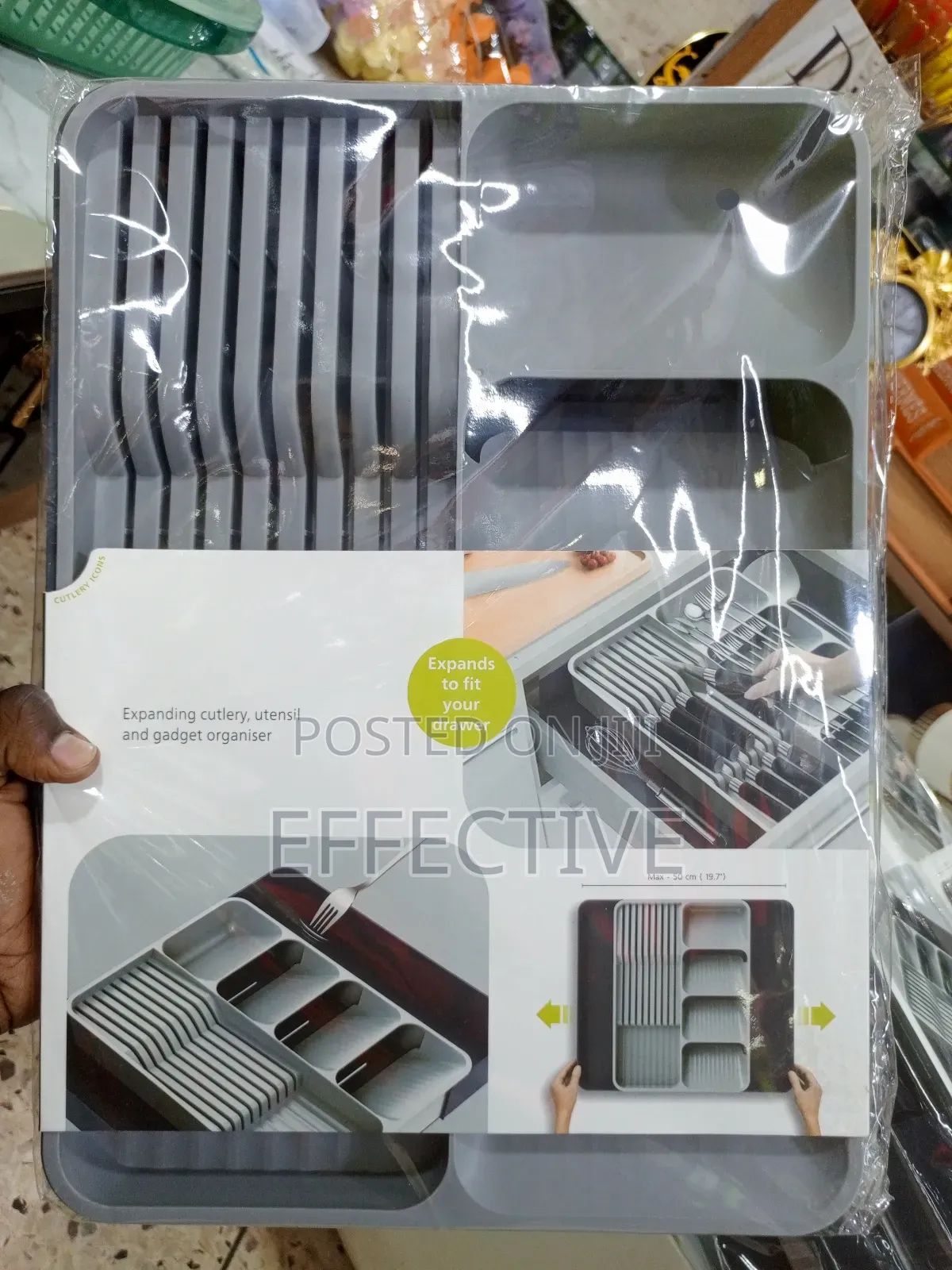 Joseph Joseph Drawerstore Expanding Cutlery, Utensil Gadget Organizer