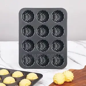 X Spring Shell Shape 12 Hole Baking Pan