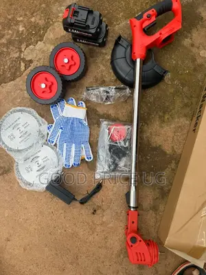 48v Lithium Electric Lawn Mower Is a Cordless, Handheld Grass Cutter