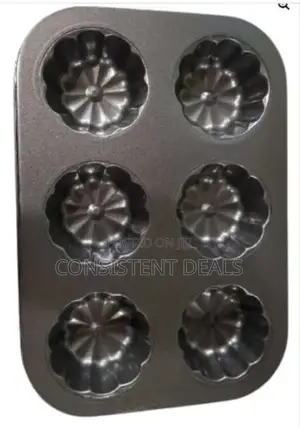 6 Hope Cupcake Baking Tray