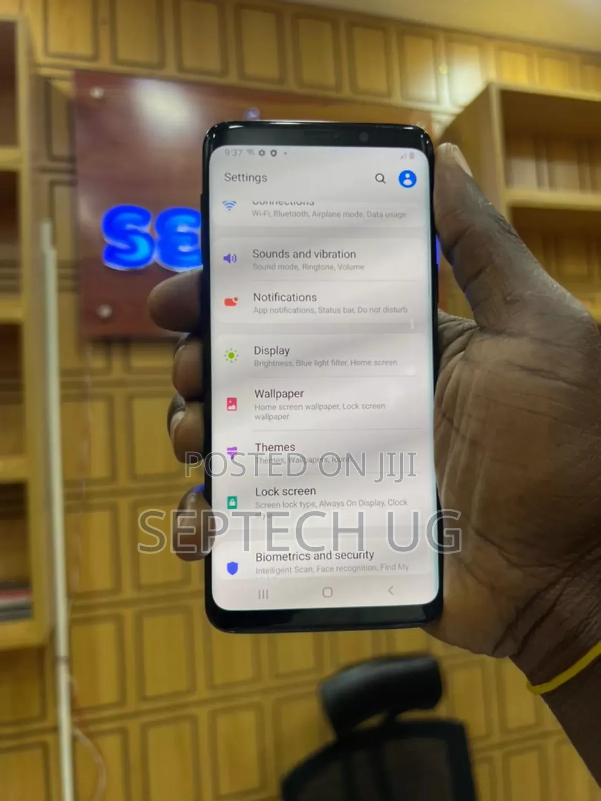 New Samsung Galaxy S9 64 GB Black