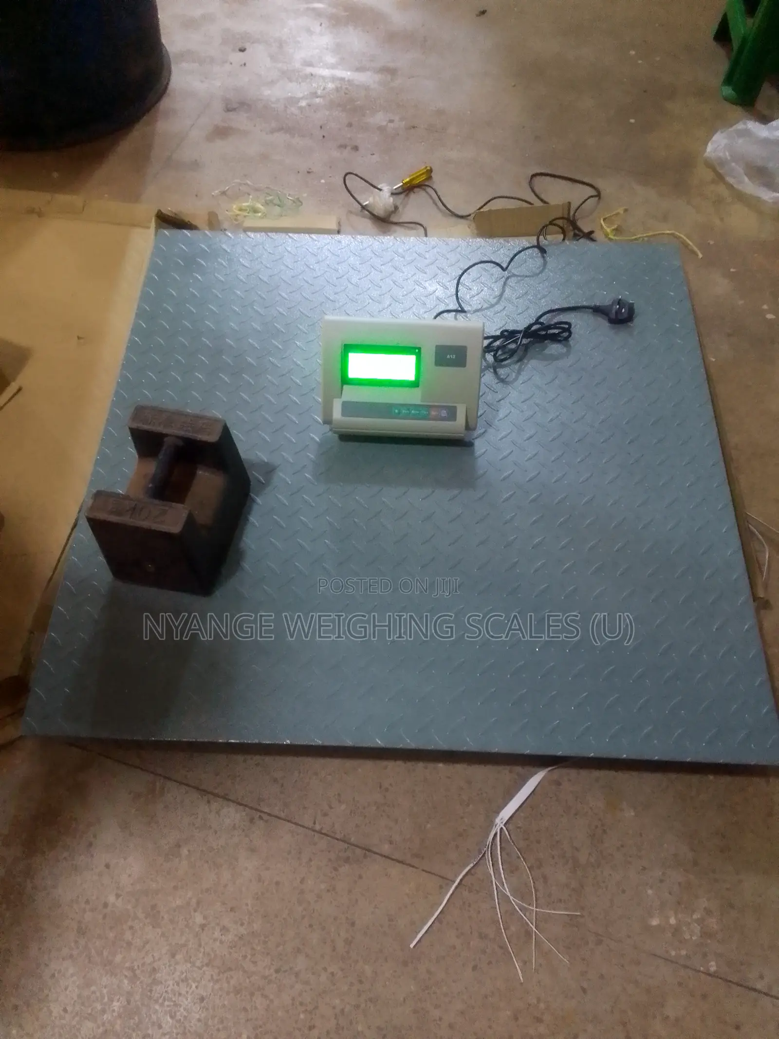 Bench Weighing Scale 2-4t Weigh Industrial Floor Weighing Scale