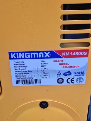 Low Noise Diesel Generator 6.5kva