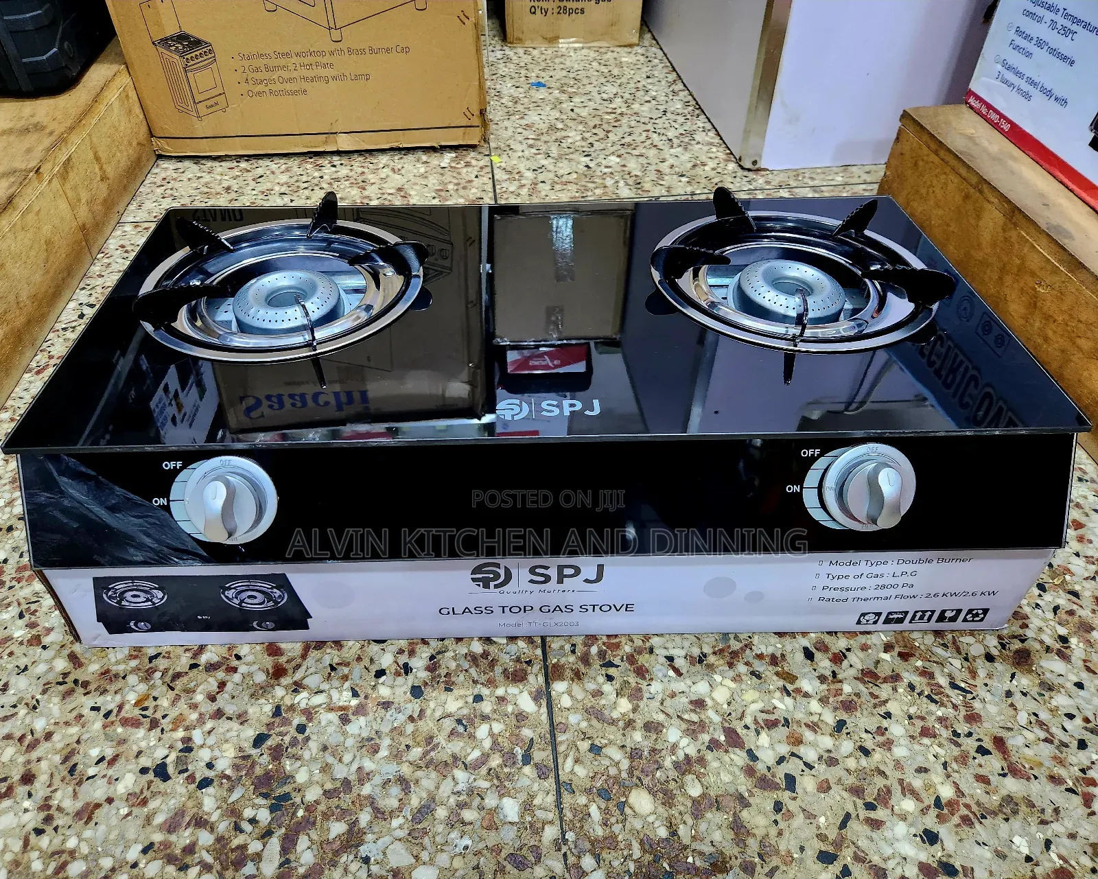 Gas Cooker Stove Double Burner