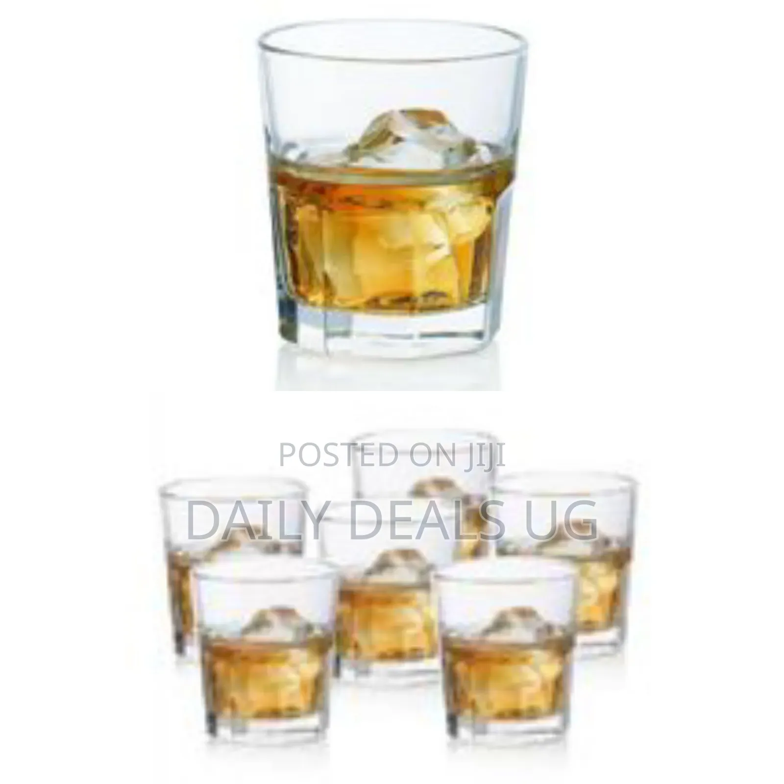 Luminarc 6 Pieces of Hard Rock Liquor Glasses - Colorless