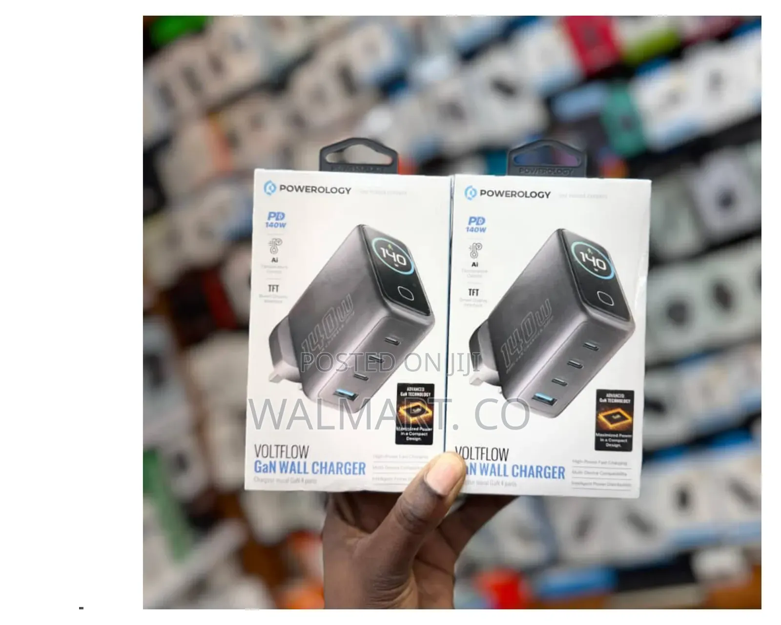 Powerology Voltflow Gan Wall Charger
