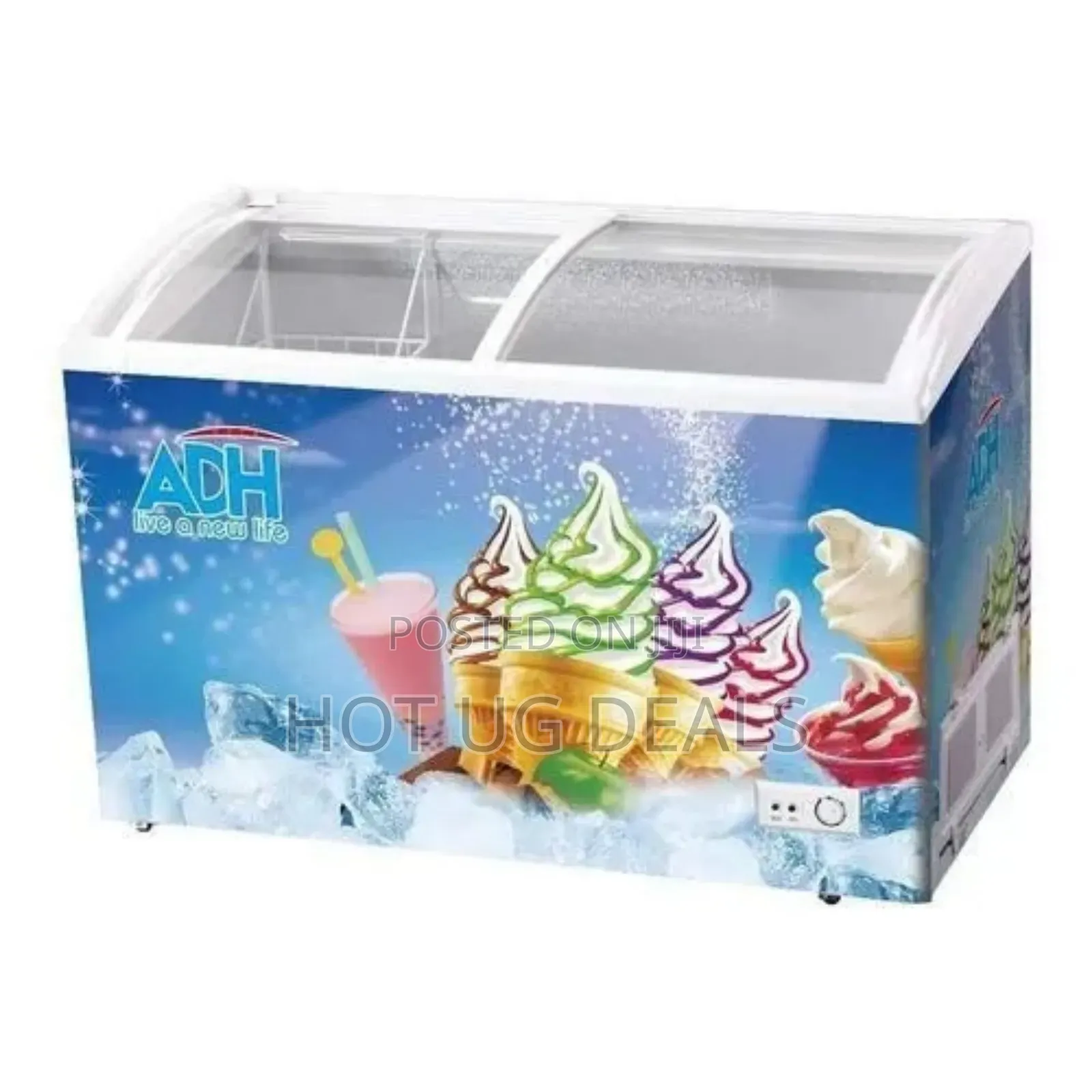 Adh 500l Showcase Display Freezer