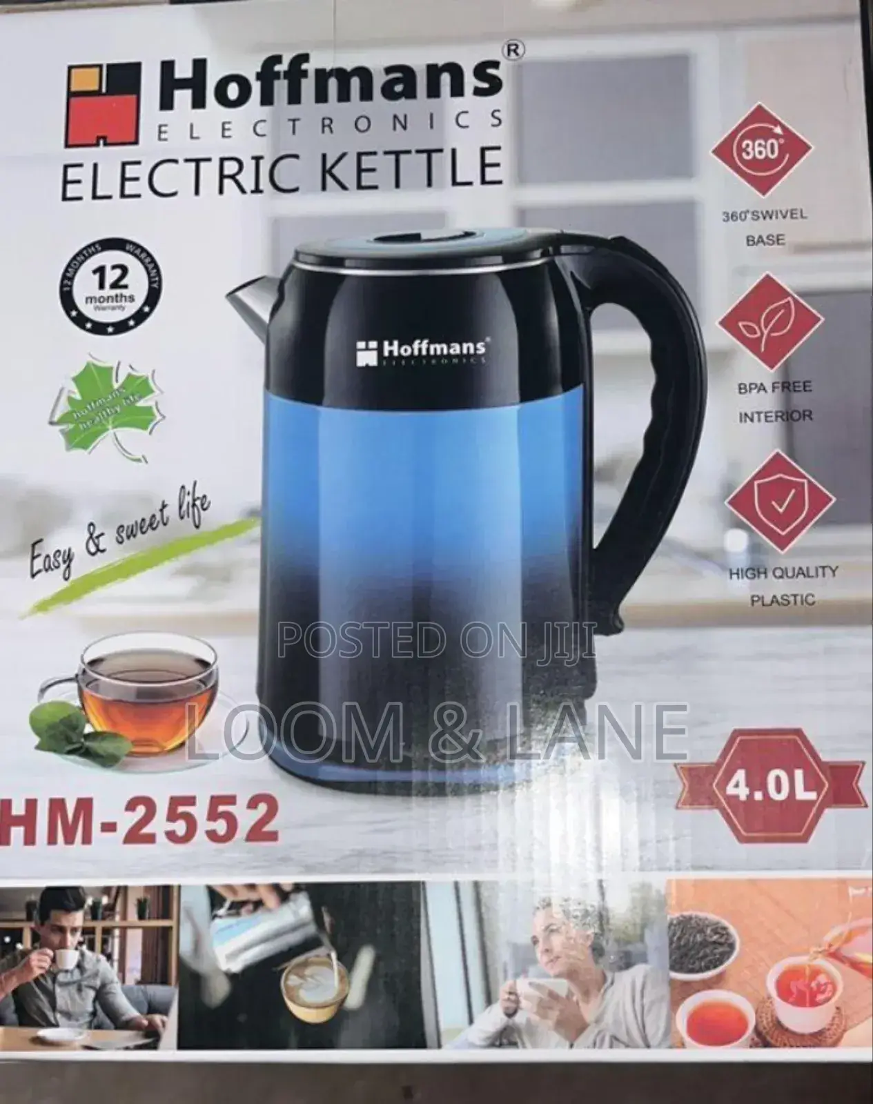 Hoffmans Hm-2552 Electric Kettle