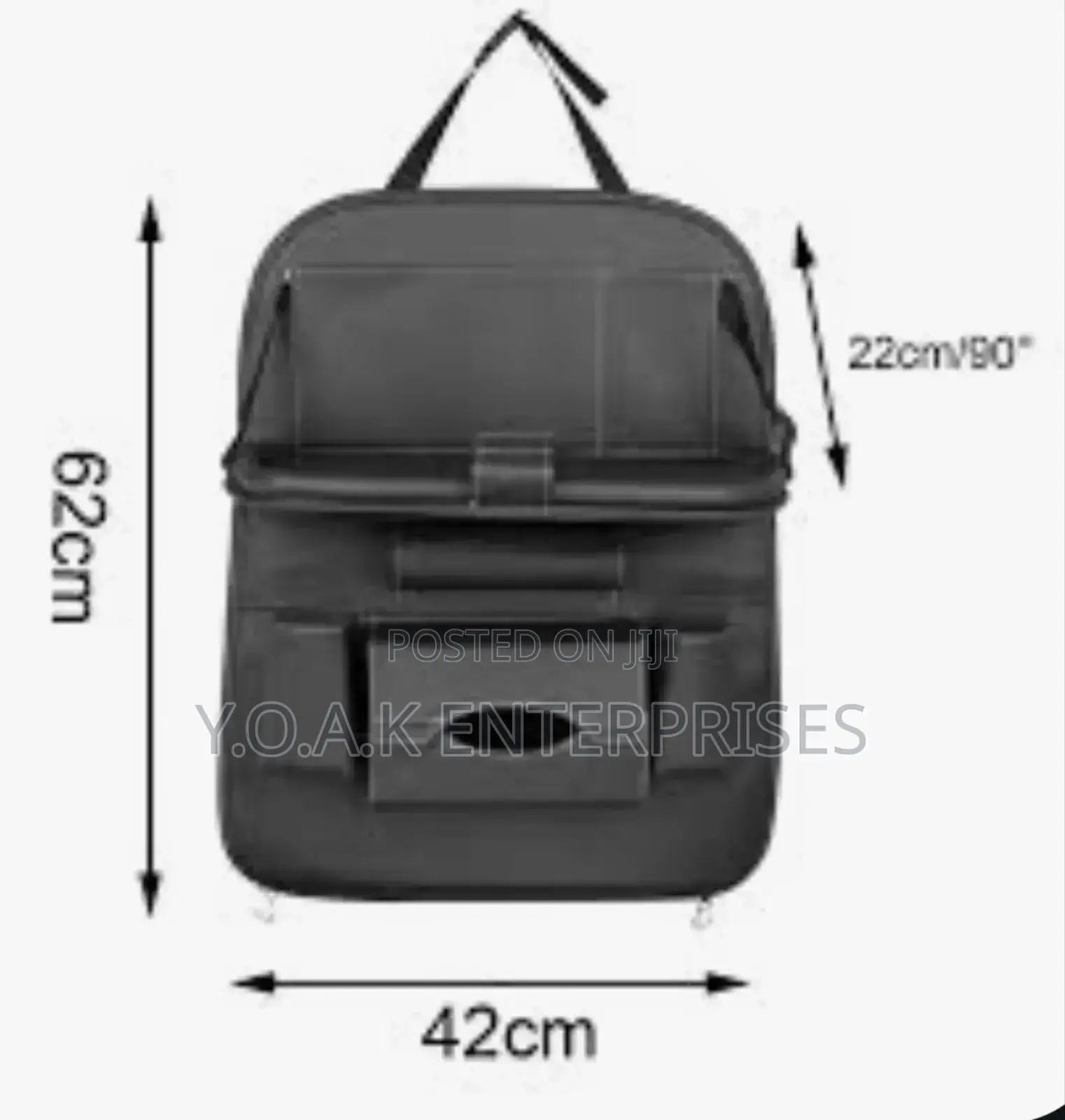 Multi-pocket Car Seat Back Organizer