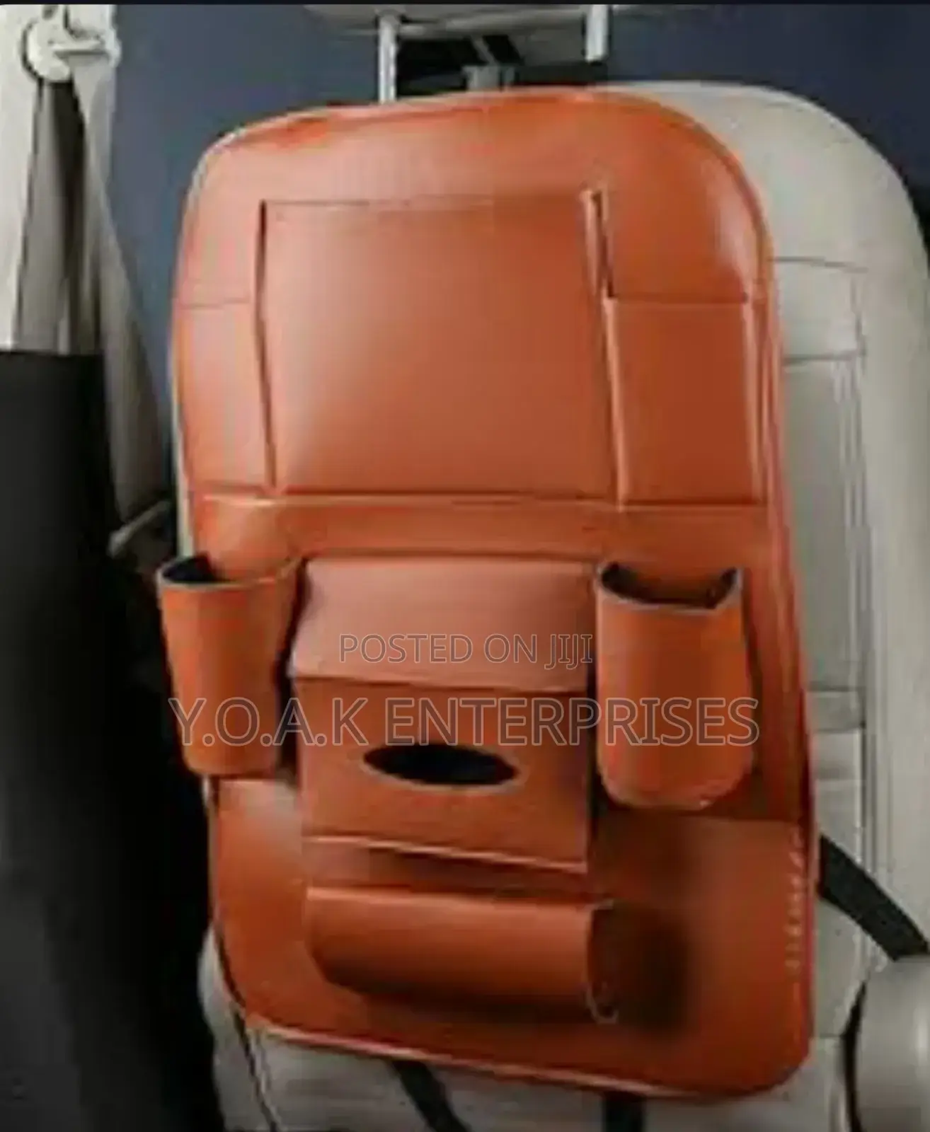 Multi-pocket Car Seat Back Organizer