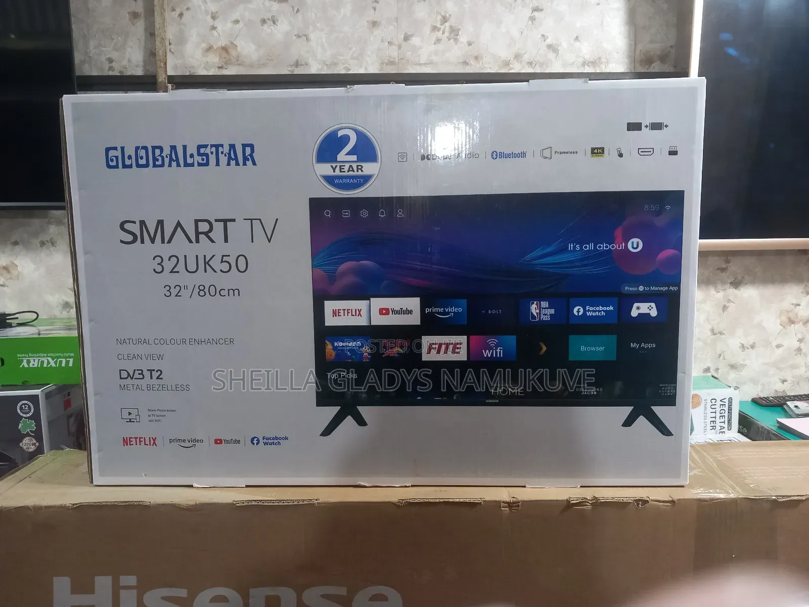 Globalstar Television 32 Inches