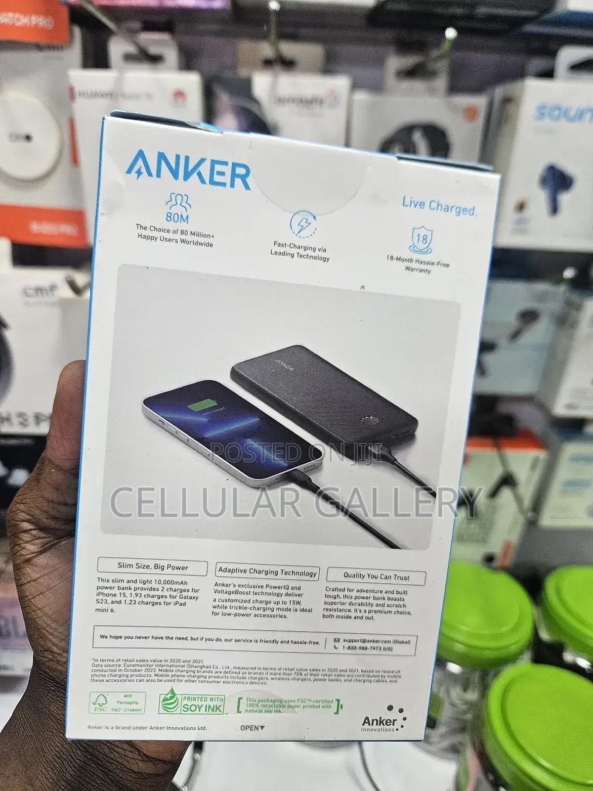 Anker Power Bank (, 15w Type-C Output)