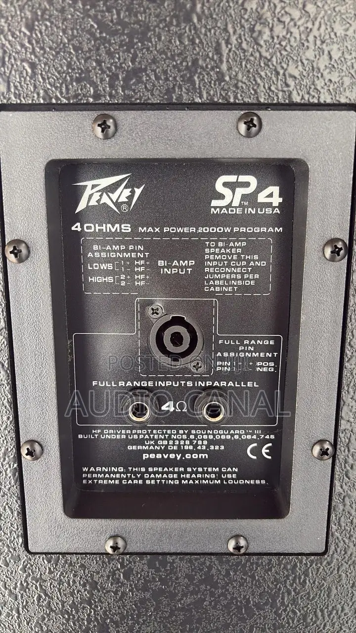 Peavey Sp4 Mid Range Top