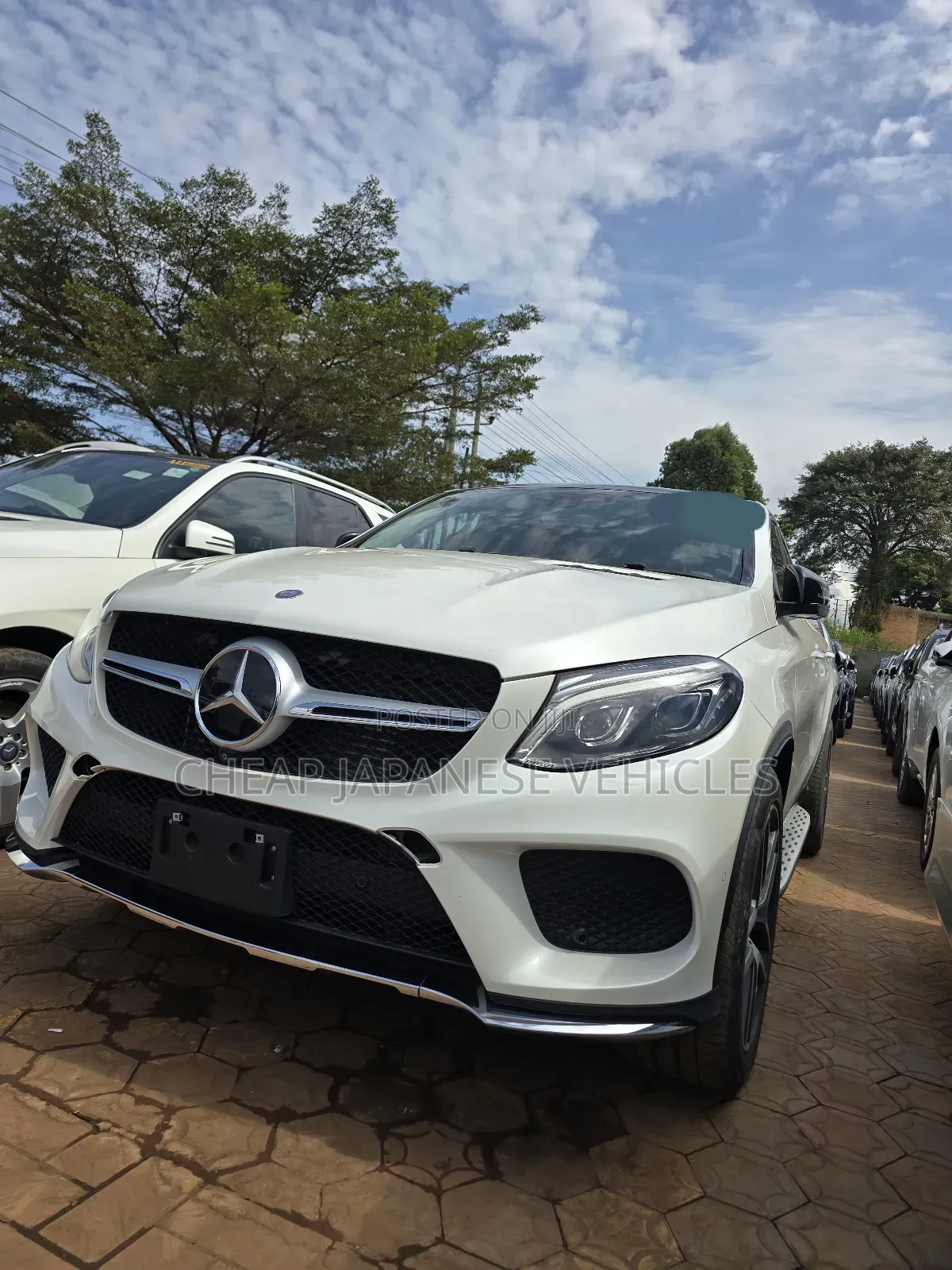 Mercedes-Benz GLE-Class GLE 350d 4MATIC 2018 White