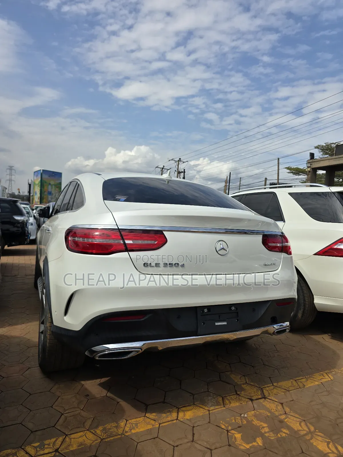 Mercedes-Benz GLE-Class GLE 350d 4MATIC 2018 White