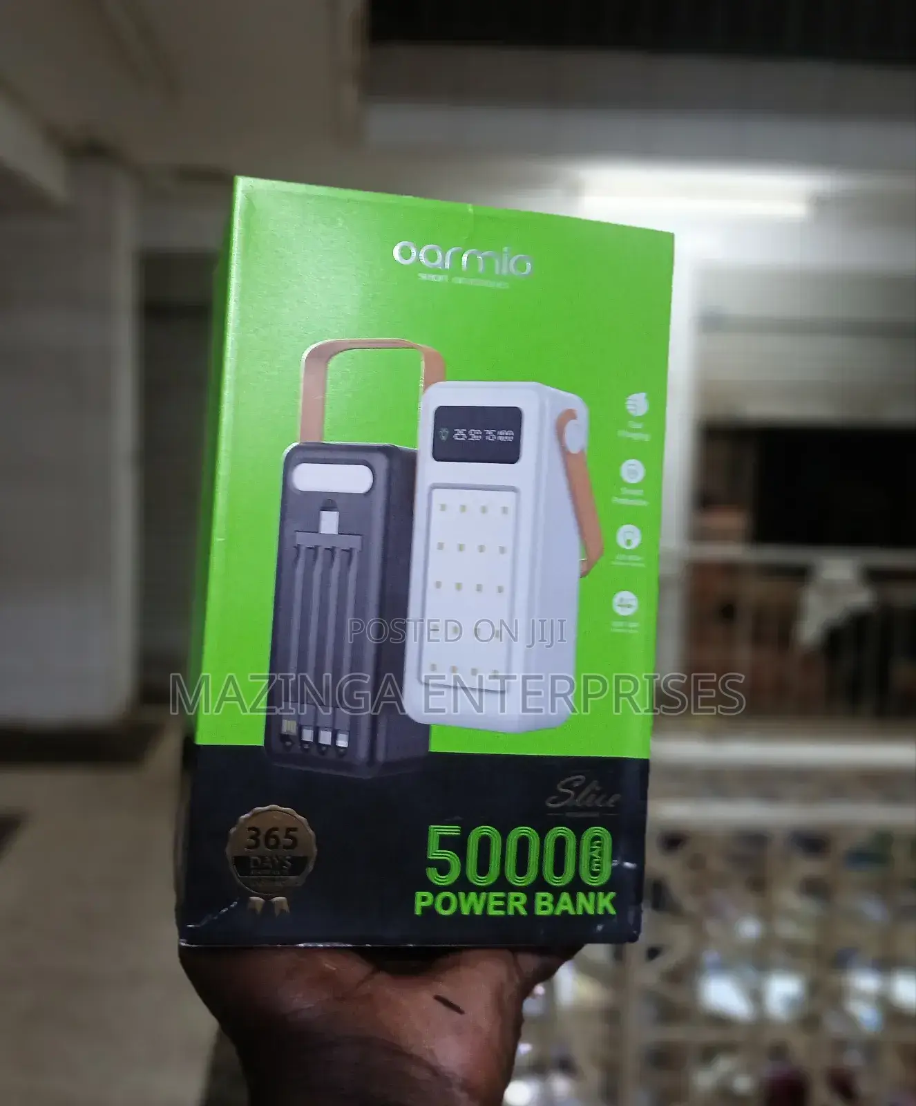 Oraimo 50,000mah Fast Charging Power Bank With 4 Charging Ports