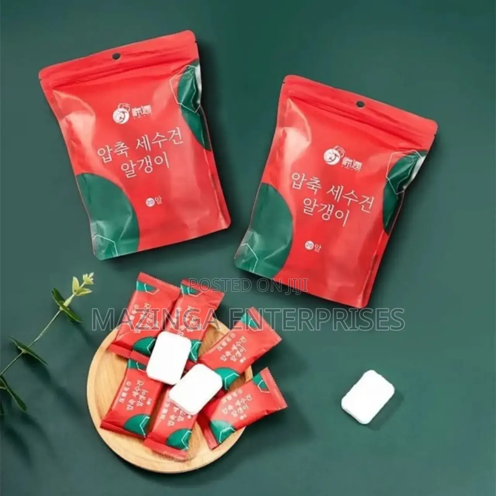 Reusable Magic Tablet Towel That Expand in Water for Hand or Face Wash
