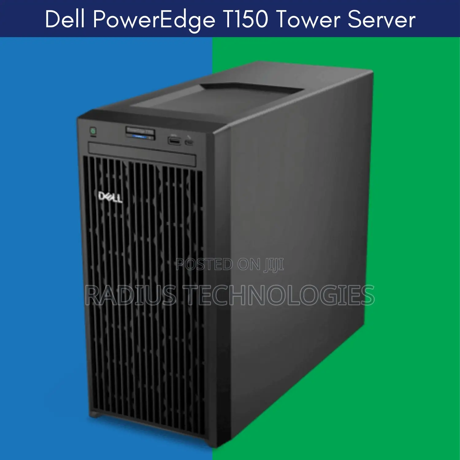 New Server Dell PowerEdge T150 E-2314 16GB Intel Xeon HDD+SSD 1T
