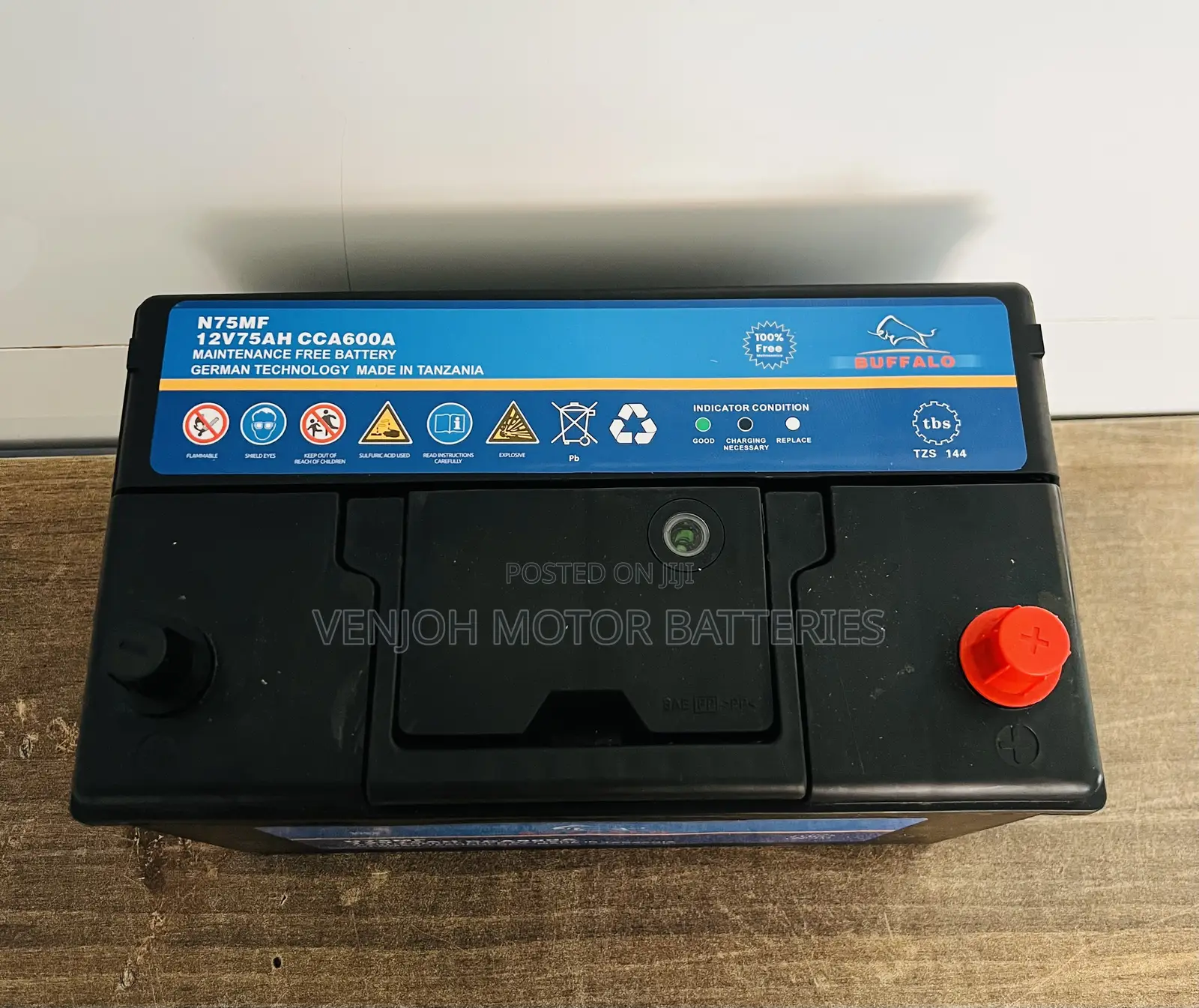 N75 Buffalo Car Battery