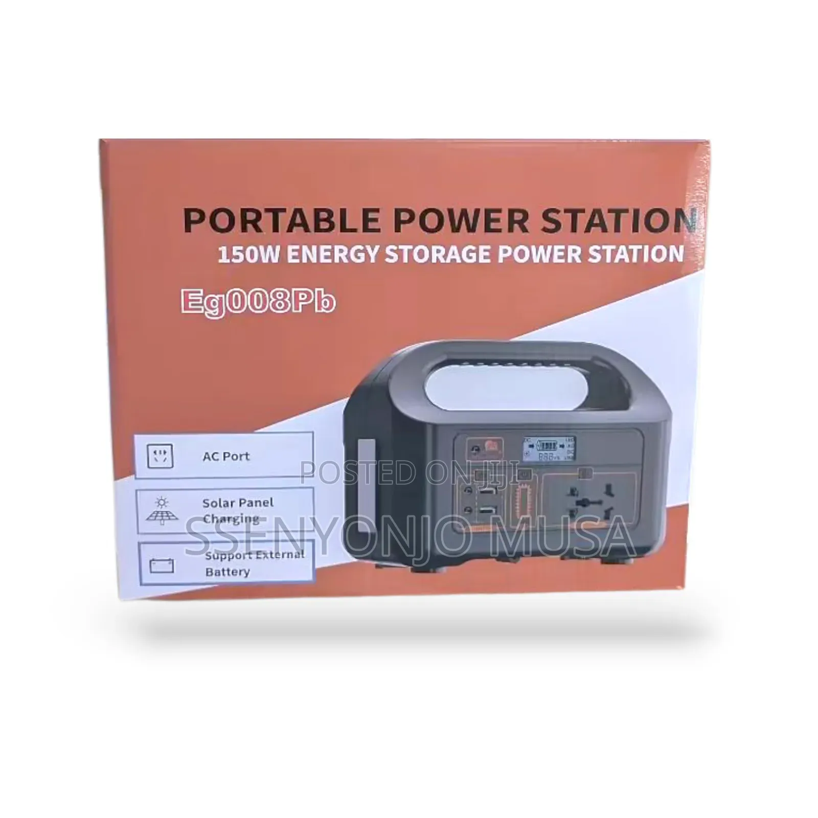 Eg012 100w Portable Power Station - 12ah (Od) Energy Storage