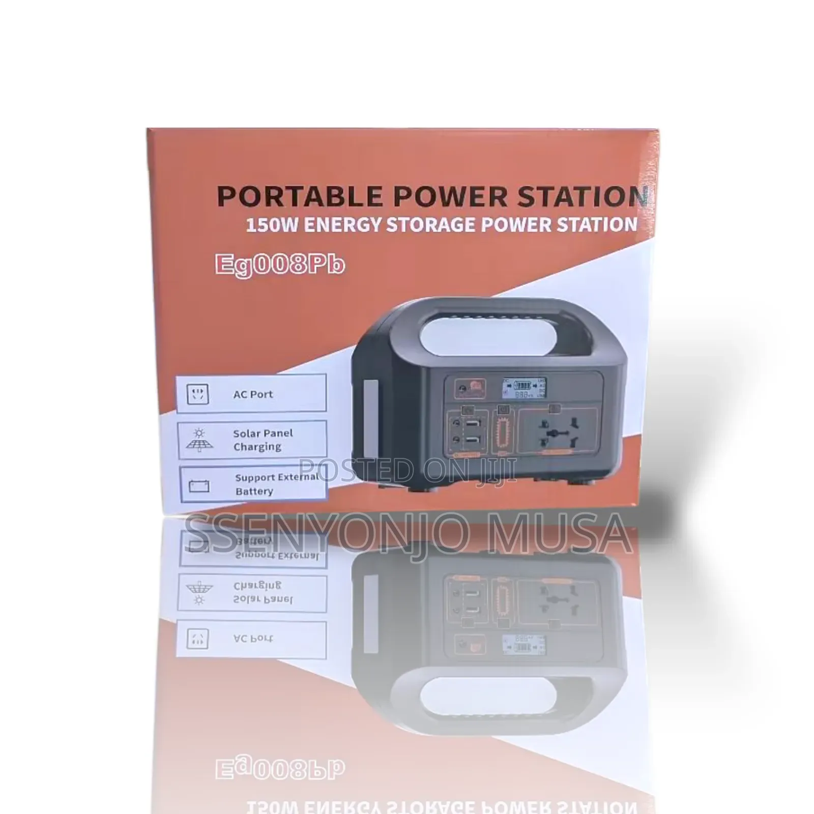Eg012 100w Portable Power Station - 12ah (Od) Energy Storage