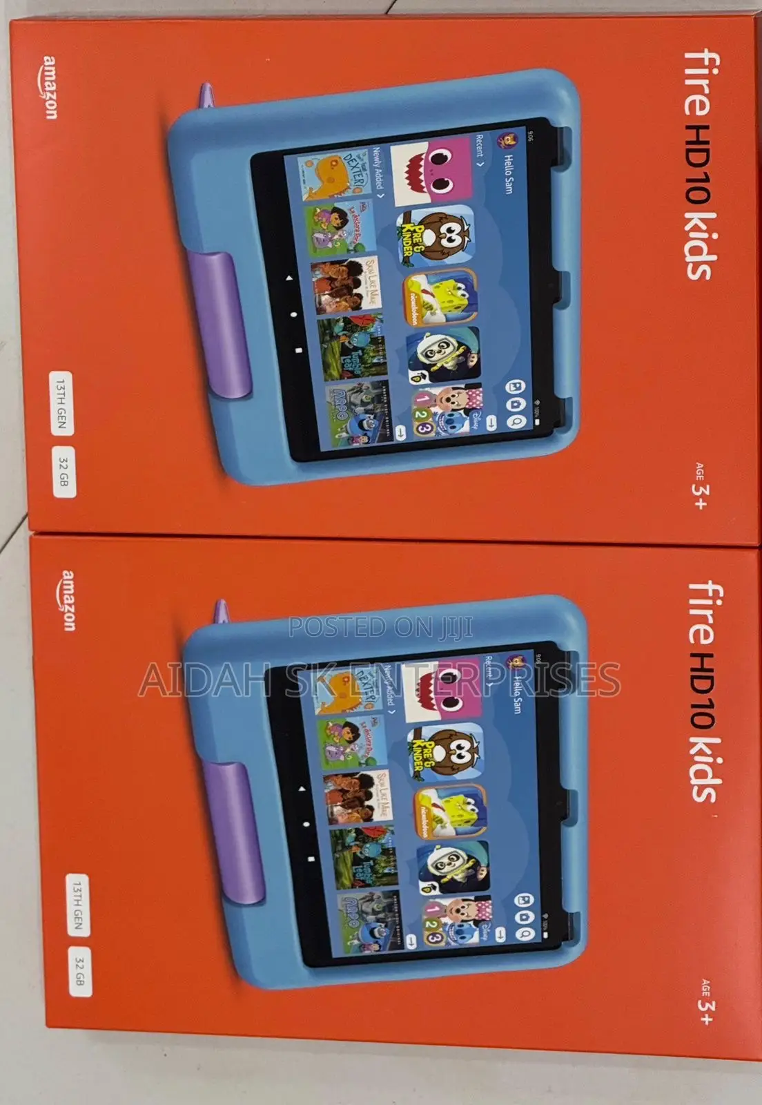 New Amazon Fire HD 10 Kids Edition 2021 32 GB Blue